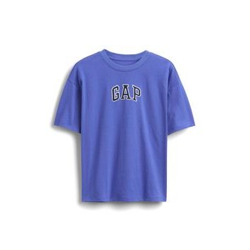 GAP Dětské tričko s logem Modrá