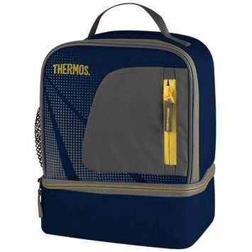 THERMOS Dvoukomorová termotaška 4 l - modrá