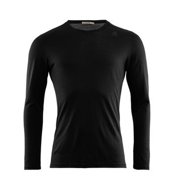 ACLIMA LightWool Undershirt Long Sleeve, M Jet Black