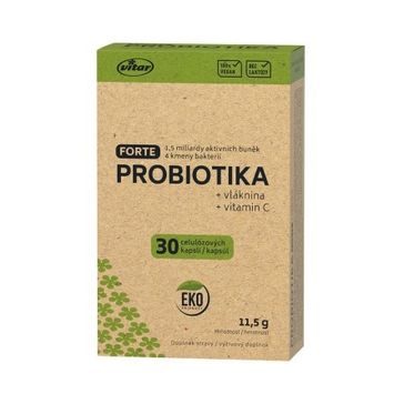 VITAR VITAR EKO Probiotika forte, 30 kapslí