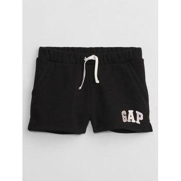 GAP 428878-05 Dětské kraťasy s logem Černá
