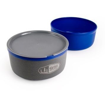 GSI OUTDOORS Ultralight Nesting Bowl + Mug 591ml blue