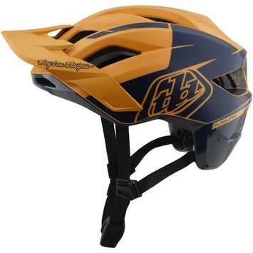TROY LEE DESIGNS FLOWLINE SE MIPS HYDRO MUSTARD / BLACK IRIS