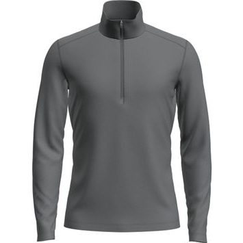 ICEBREAKER M 200 Oasis LS Half Zip GRITSTONE HTHR-013