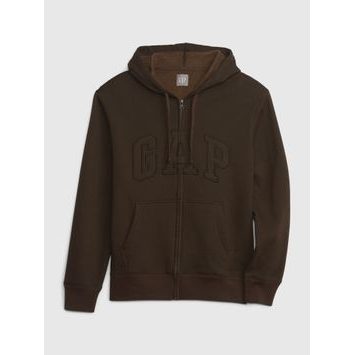 GAP 829508-01 Mikina s logem Gap Hnědá