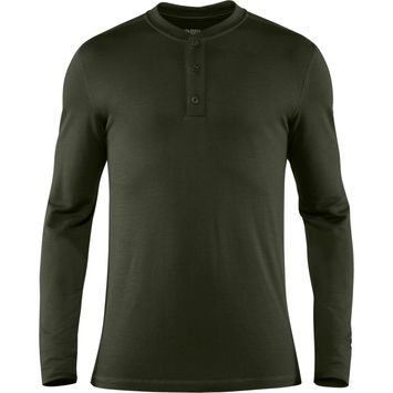 FJÄLLRÄVEN Singi Merino Henley M Deep Forest
