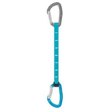 PETZL DJINN AXESS komplet 25 cm tyrkysové