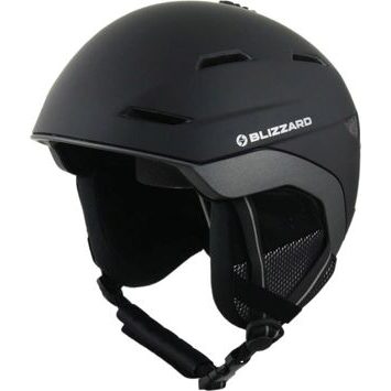 BLIZZARD Bormio ski helmet, black matt/anthracite matt