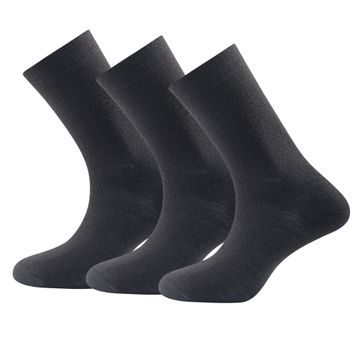 DEVOLD Daily medium sock 3pk, black