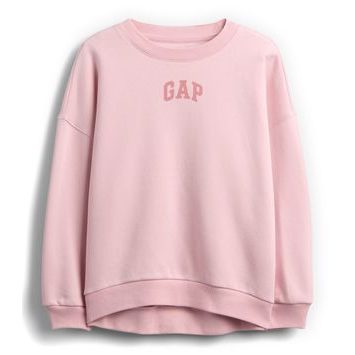 GAP 847142-01 Dětská oversize mikina Logo VintageSoft Růžová