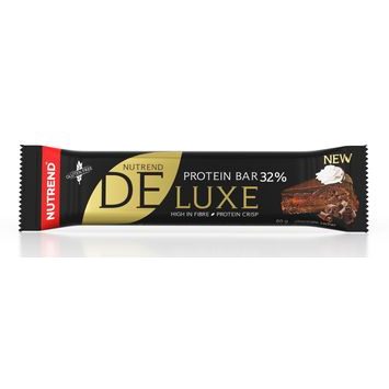 NUTREND Deluxe, tyčinka, 60 g čokoládový sachr
