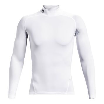 UNDER ARMOUR UA HG Armour Comp Mock LS, White