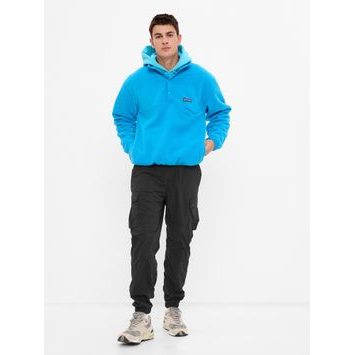 GAP 487058-00 Kalhoty s kapsami Černá