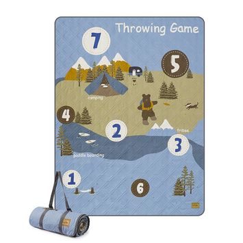 NATUREHIKE Game Garden Ultrasonic picnic mat, blue