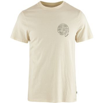 FJÄLLRÄVEN Hemp Blend Out Here T-shirt M Chalk White