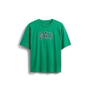 GAP Dětské tričko s logem Zelená