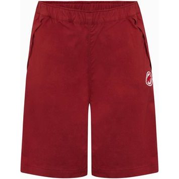 MAMMUT Crag Climbing Shorts Midi Kids dark mammut red