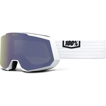 100% SNOWCRAFT XL HiPER Goggle - White/White - Mirror White Lens