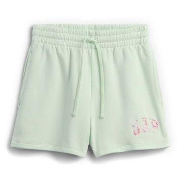 GAP 811326-30 Teplákové kraťasy s logem Zelená