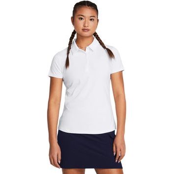 UNDER ARMOUR UA Playoff SS Polo-WHT, bílá