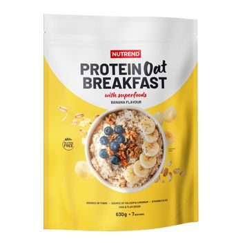 NUTREND Protein Oat Breakfast, sáček, 630 g banán
