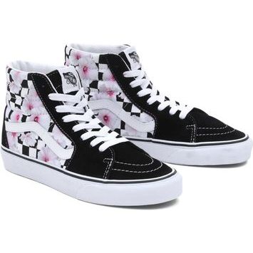 VANS SK8-Hi, HIBISCUS CHECK BLACK