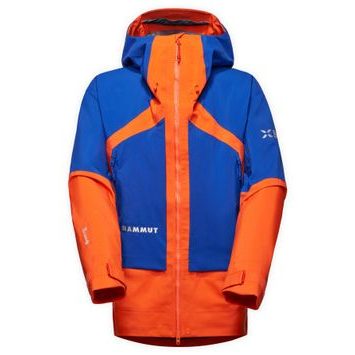MAMMUT Eiger Nordwand Pro HS Hooded Jacket Men eiger orange-eiger blue