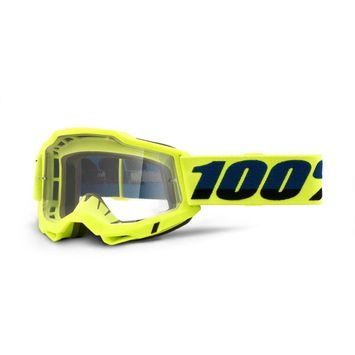 100% ACCURI 2 Goggle - Yellow - Clear Lens