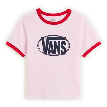 VANS W CENTER CHEST RINGER TEE PASTEL PINK