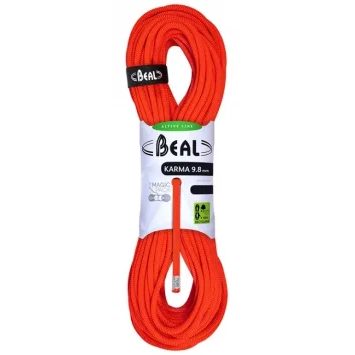 BEAL Karma 9,8 mm solid orange 80 m