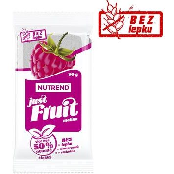 NUTREND Just Fruit, tyčinka, 30 g malina