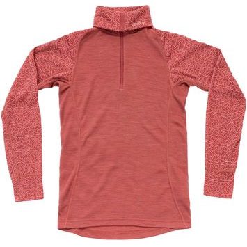 DEVOLD Duo Active Merino 205 Z.Neck Wmn, Marsala