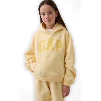 GAP 879365-03 Dětská mikina s logem VintageSoft Žlutá