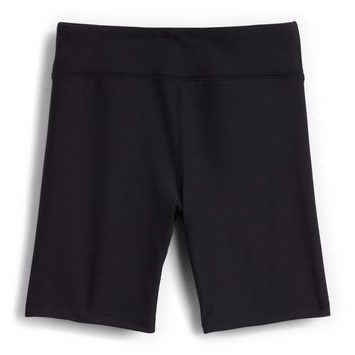 GAP 879453-03 Dětské žebrované biker shorts Černá