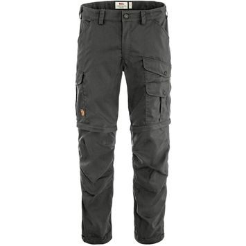 FJÄLLRÄVEN Vidda Pro Lite Zip-off Trs M Dark Grey