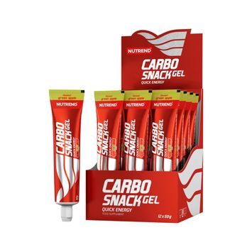 NUTREND Carbosnack Gel, tuba, 12x 50 g box, zelené jablko