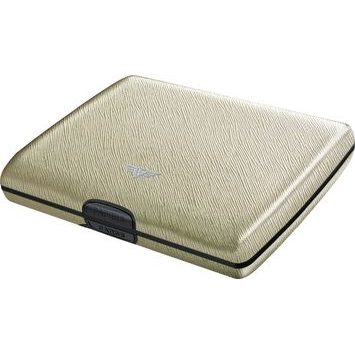 TRU VIRTU Papers & Cards RAY - leather Safiano White Gold
