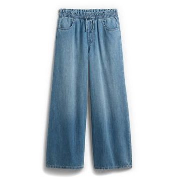 GAP 886572-00 Dětské džíny Mid Rise Baggy Tmavě modrá