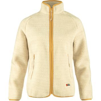 FJÄLLRÄVEN Vardag Pile Fleece W Chalk White