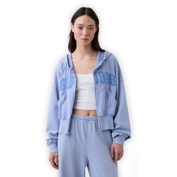 GAP 887617-04 Oversize mikina s logem 1969 Modrá