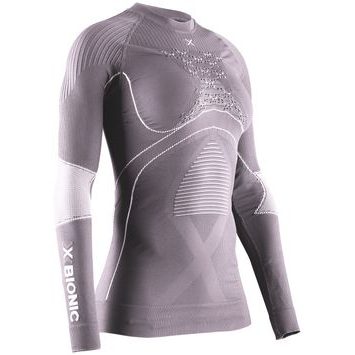 X-BIONIC ENERGY ACCUMULATOR 4.0 SHIRT ROUND NECK LG SL WMN Dusty Lavender/Arctic White