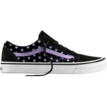 VANS Old Skool FLORAL EMBROIDERY PURPLE