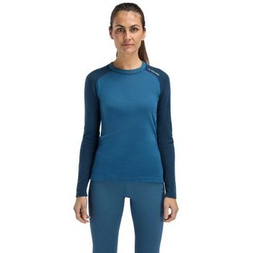 ACLIMA WarmWool Crewneck W's Blue Fusion/Midnight Navy
