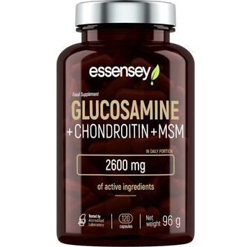 TREC NUTRITION ESSENSEY Chondroitin + Glukosamin + MSM - 120 kapslí