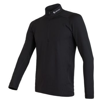 SENSOR THERMO pánské triko dl.rukáv zip černá