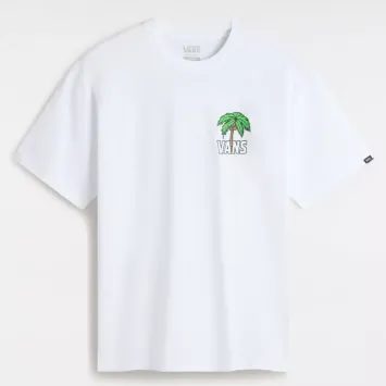 VANS VANS DOWN TIME SS TEE White