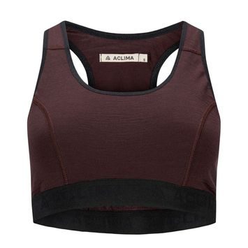 ACLIMA LightWool 180 Sports Top W's Chocolate Plum