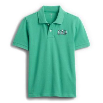 GAP 884299-02 Dětské polo tričko s logem Zelená