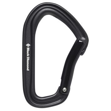BLACK DIAMOND HOTFORGE BENT GATE Black