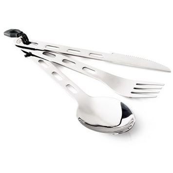 GSI OUTDOORS Stainless 3 pc. Ring Cutlery